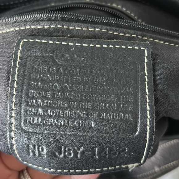 Coach Leather Buckle Shoulder Bag EUC Black - Picture 7 of 16